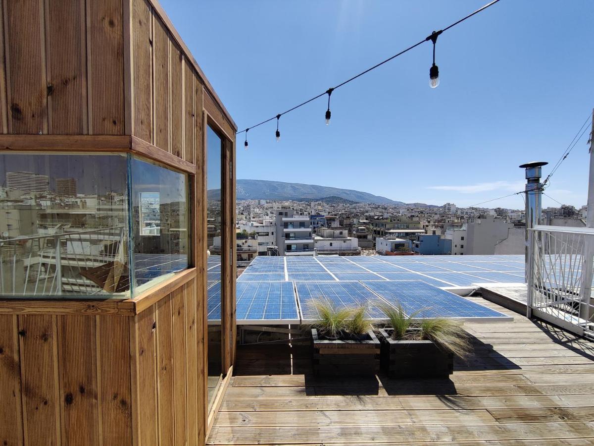 Unique Solar Penthouse With Jacuzzi And Sauna In Central Атина Екстериор снимка