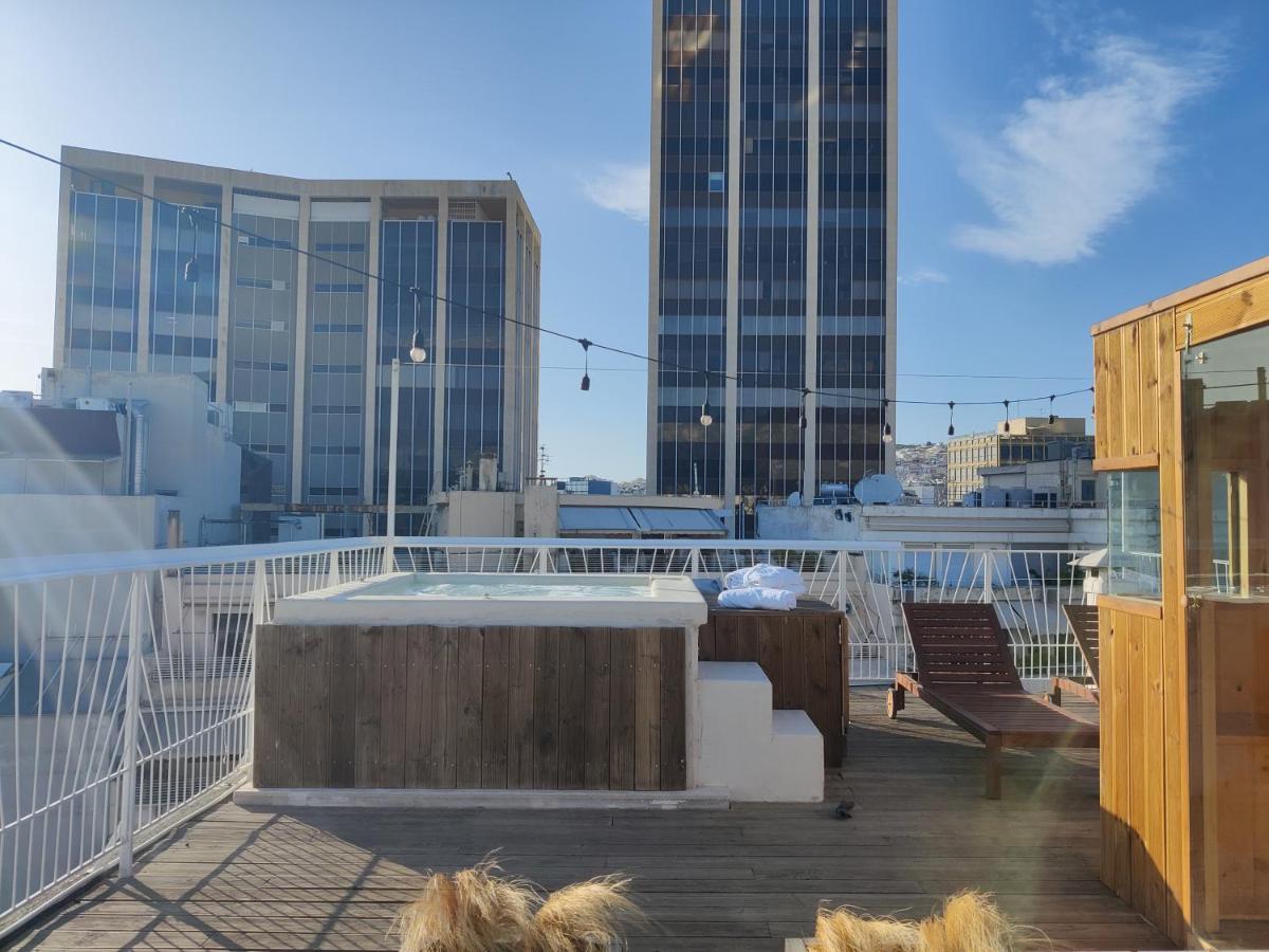Unique Solar Penthouse With Jacuzzi And Sauna In Central Атина Екстериор снимка